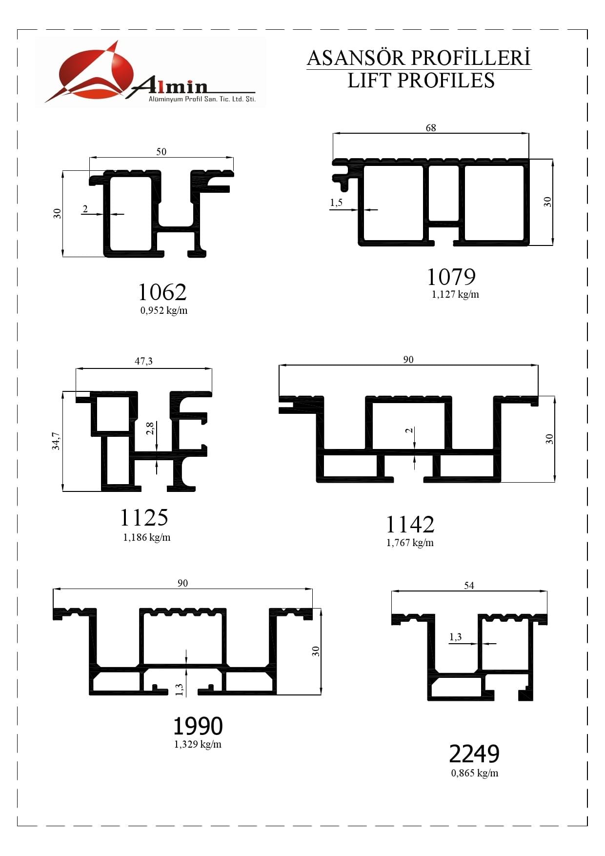 Asansör Profili