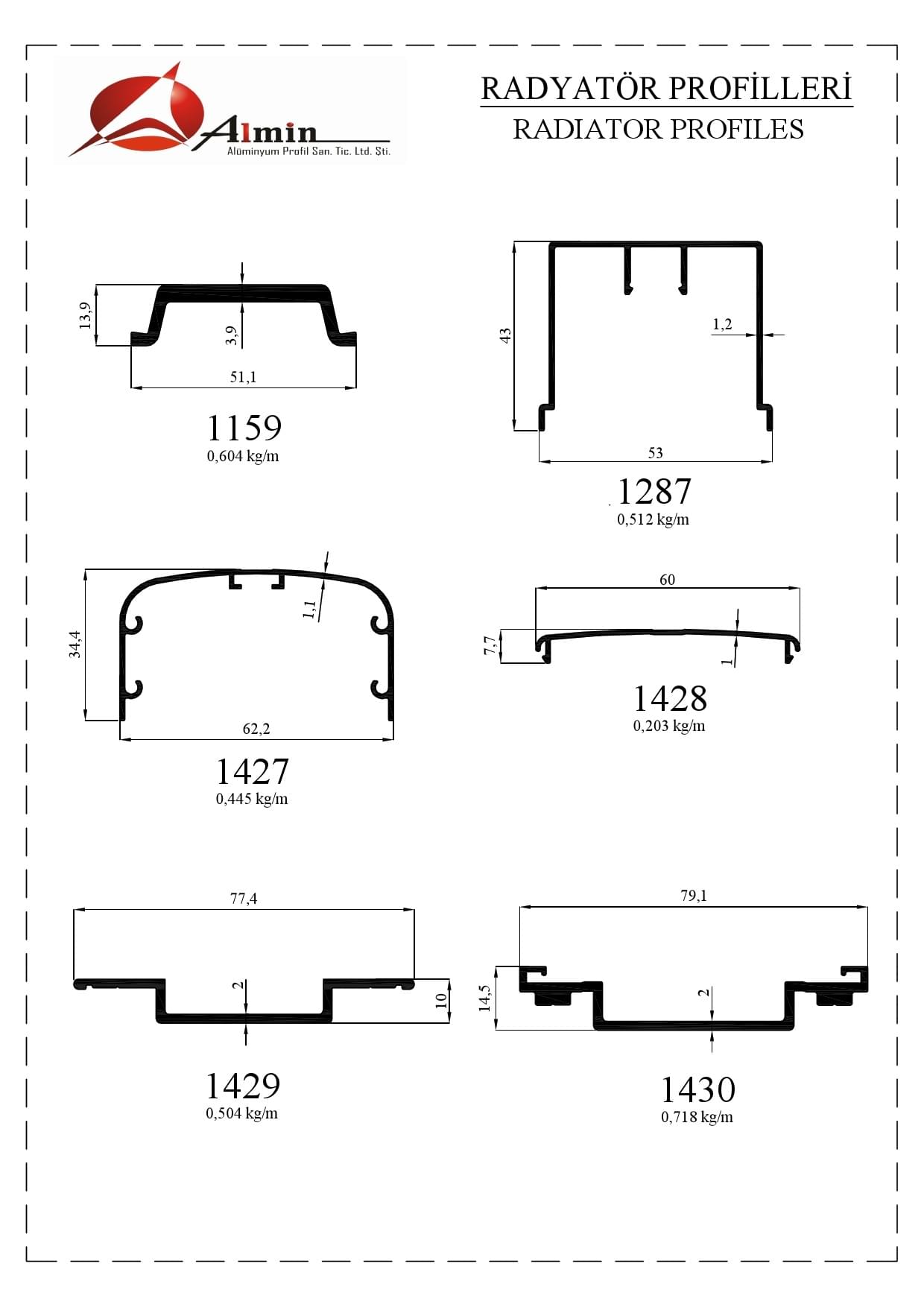 Radyatör Profili